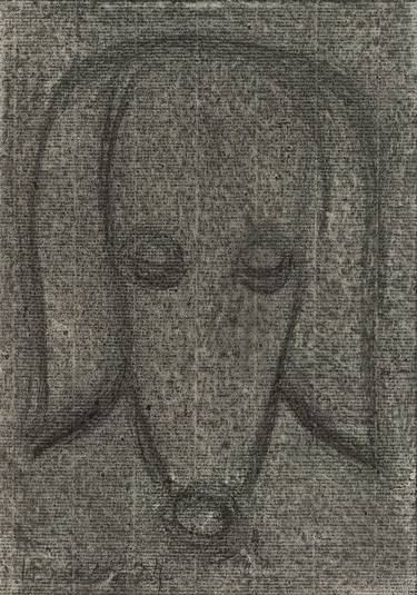 Original Contemporary Dogs Drawings by Helen Sykes