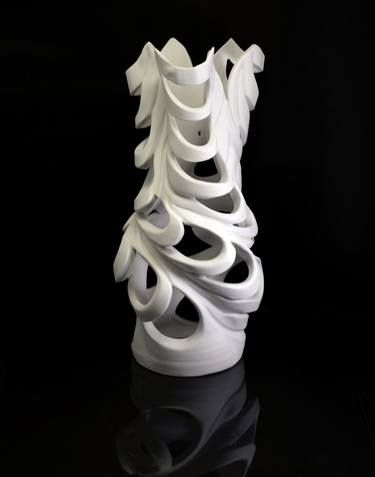 Original Abstract Mortality Sculpture by Monica Wakefield