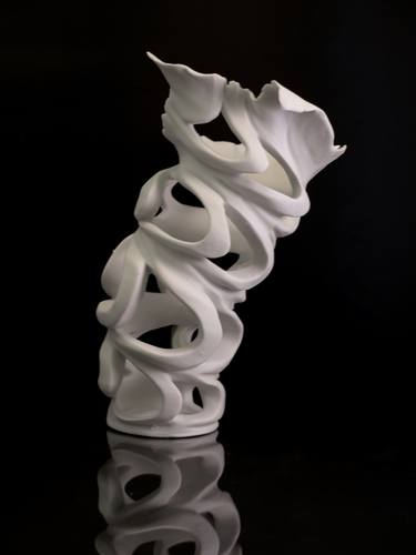 Original Abstract Science/Technology Sculpture by Monica Wakefield
