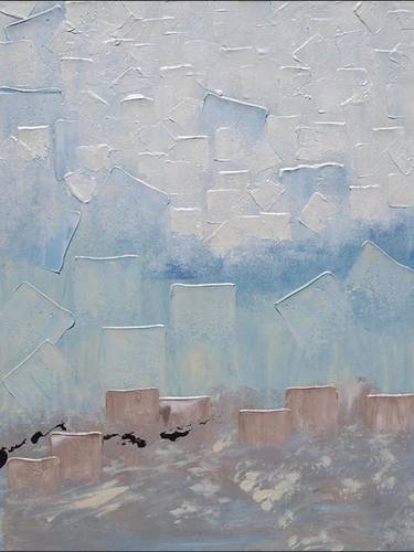 Original Post-impressionism Landscape Painting by Rain Jordan