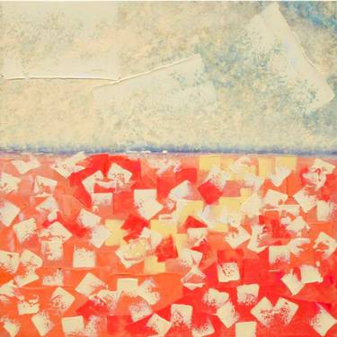 Original Color Field Painting Landscape Painting by Rain Jordan