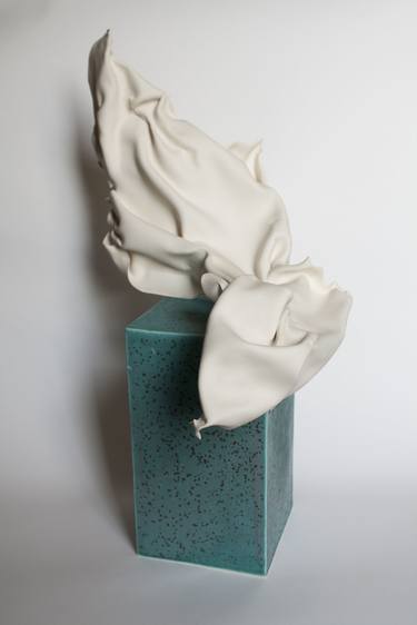 Saatchi Art Artist Clare Flatley; Sculpture, “Copper Fold” #art