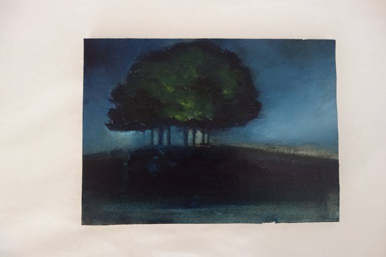 Original Tree Painting by Stephanie Zayas de Blas