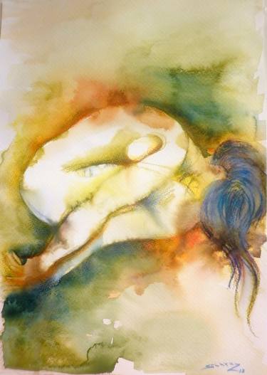 Original Expressionism Nude Paintings by Antonio Ruiz Sulayez
