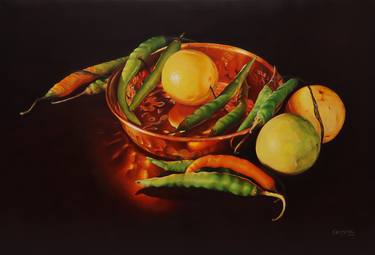 Original Still Life Paintings by Sripriya Mozumdar