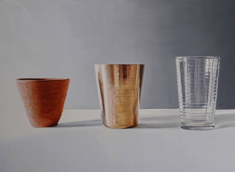 Original Photorealism Still Life Painting by Sripriya Mozumdar