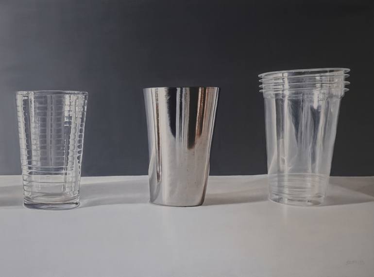 Original Photorealism Still Life Painting by Sripriya Mozumdar