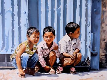 Original Children Paintings by Sripriya Mozumdar