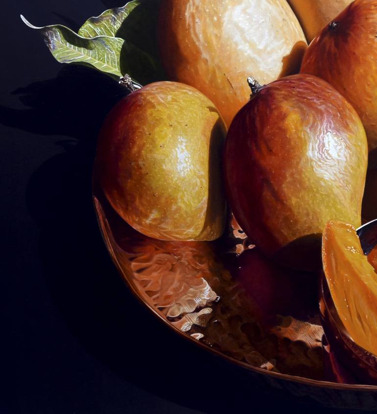 Original Photorealism Still Life Painting by Sripriya Mozumdar