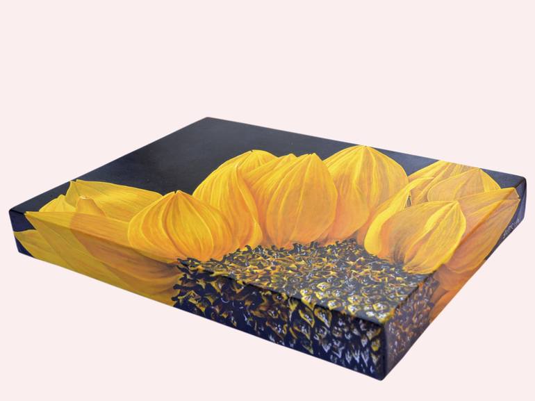 Original photorealism Floral Painting by Sripriya Mozumdar