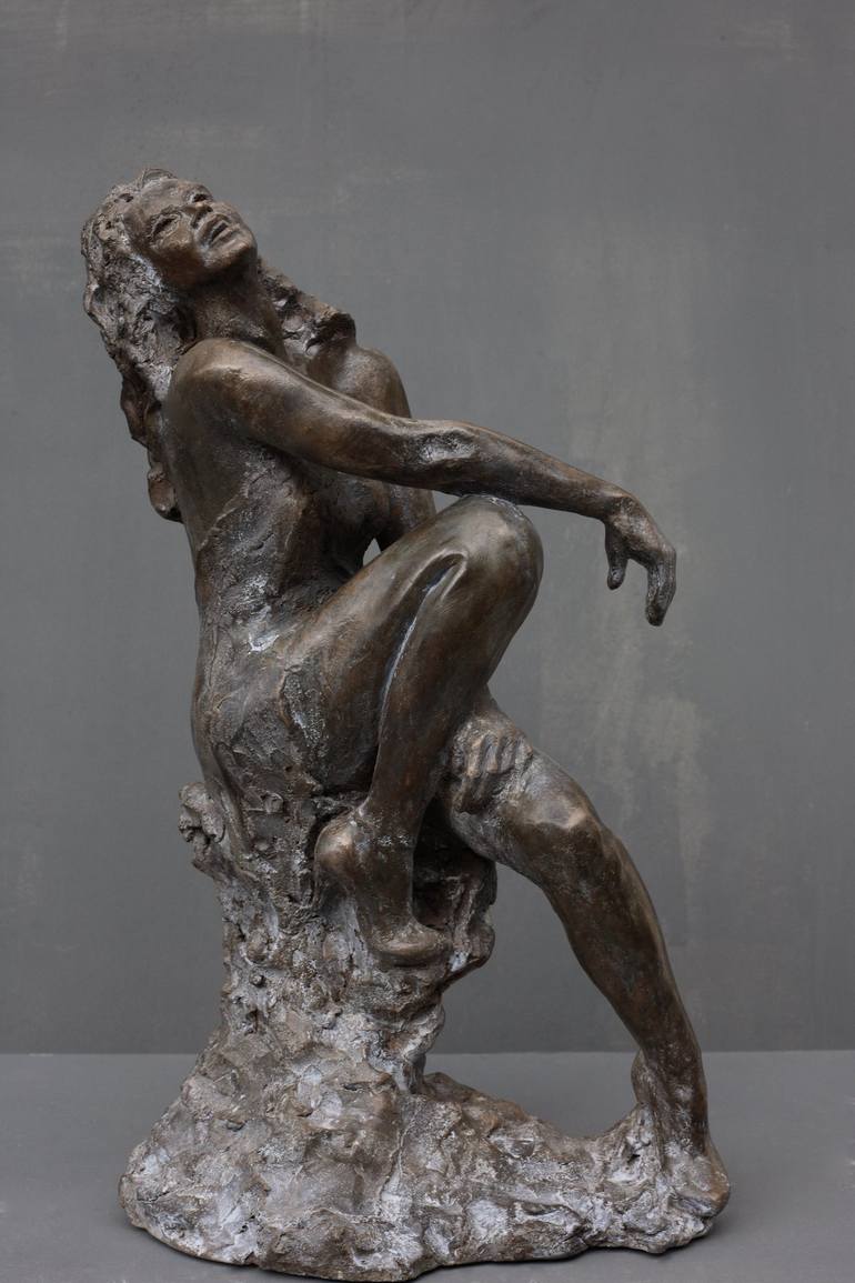 Original Realism Nude Sculpture by DUBART Benedicte
