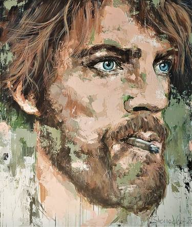 Original Figurative People Painting by Michaela Steinacher
