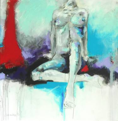 Print of Nude Paintings by Michaela Steinacher