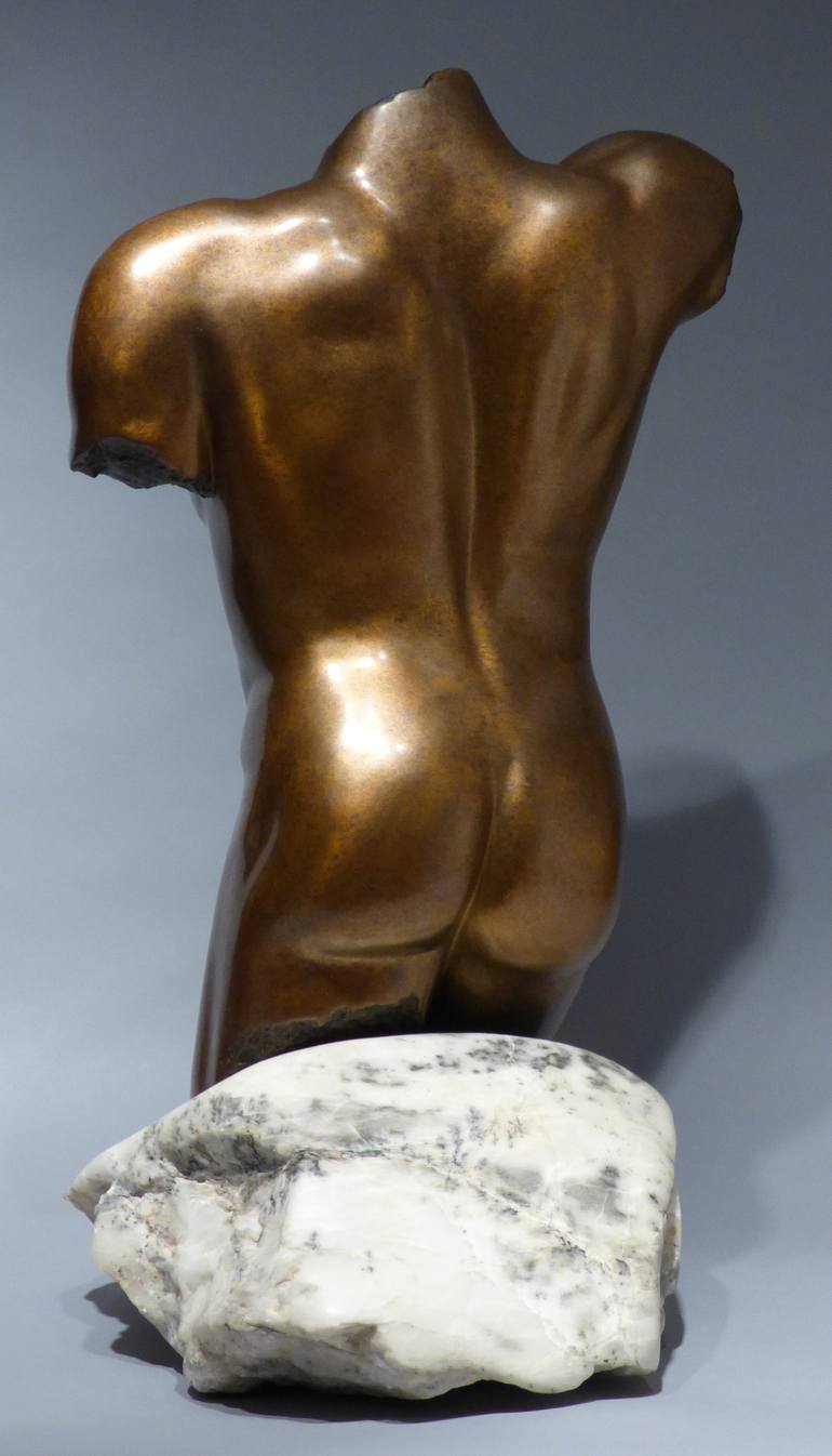 Original Realism Nude Sculpture by Kim Mosley
