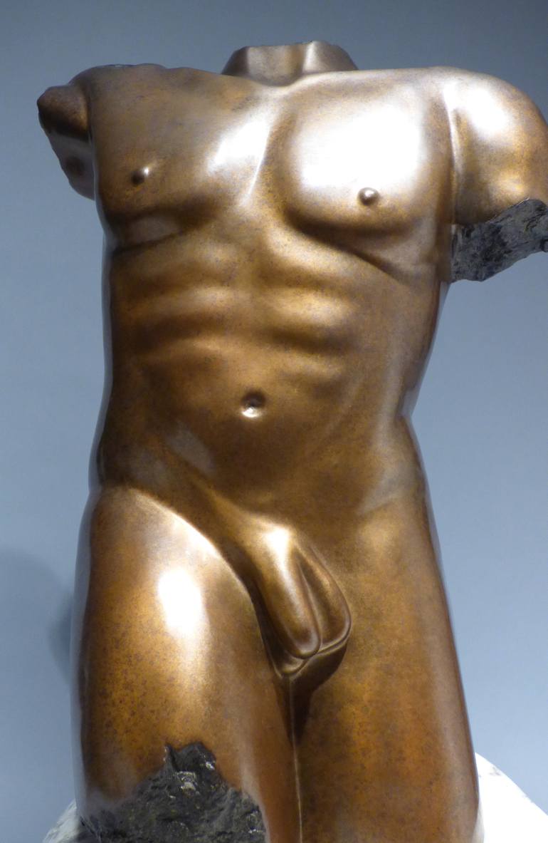 Original Realism Nude Sculpture by Kim Mosley