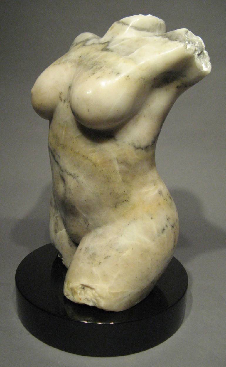 Original Figurative Nude Sculpture by Kim Mosley