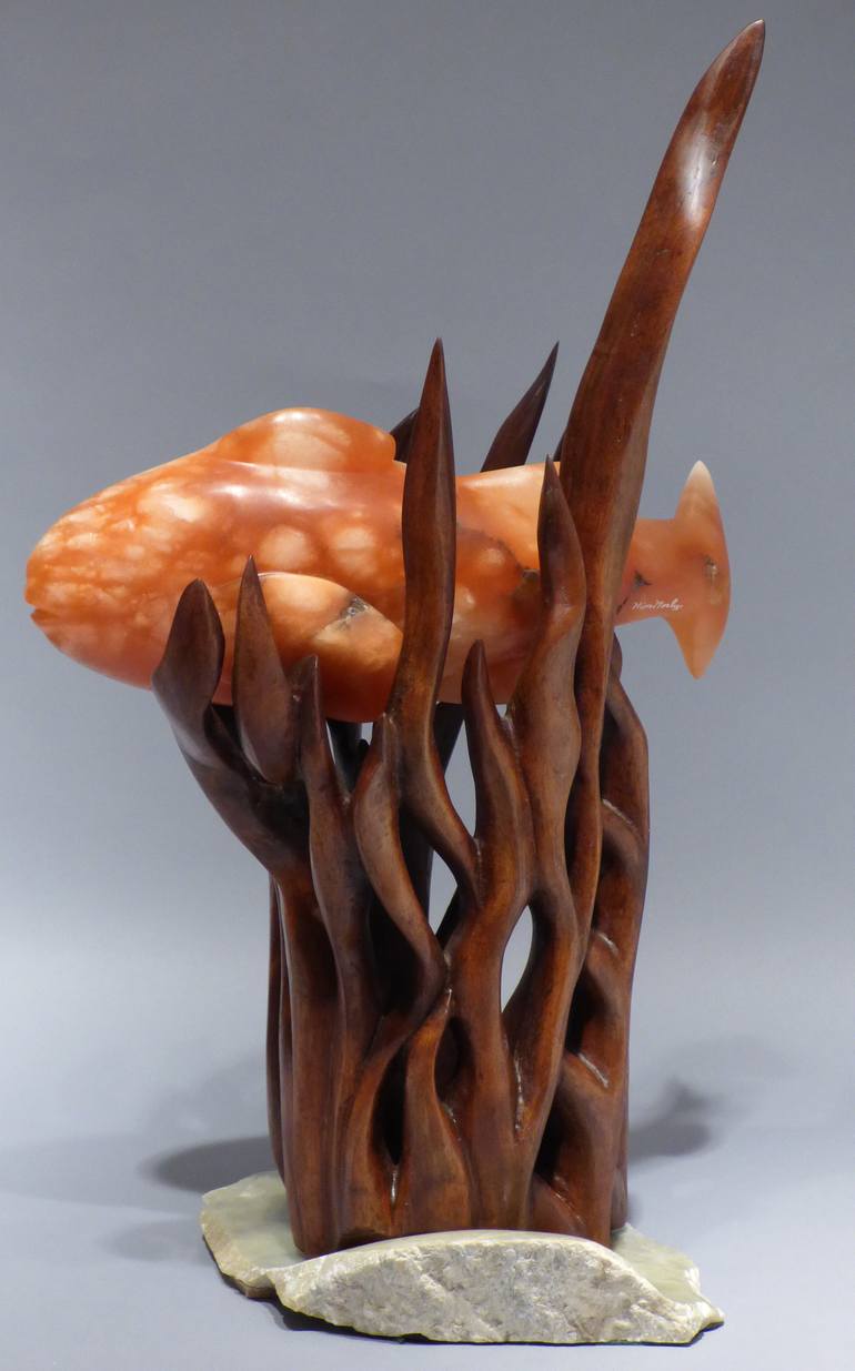 Original Conceptual Fish Sculpture by Kim Mosley