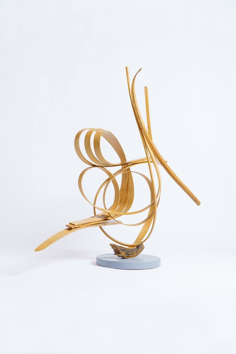 Original Abstract Expressionism Abstract Sculpture by Mark Purllant