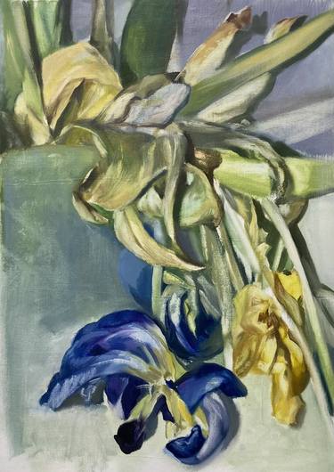 Original Contemporary Floral Paintings by Gábor Attila Kiss