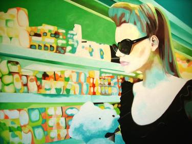 Print of Pop Art People Paintings by Constanza Ragal