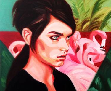 Print of Portrait Paintings by Constanza Ragal