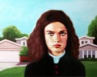 Original Portrait Painting by Constanza Ragal