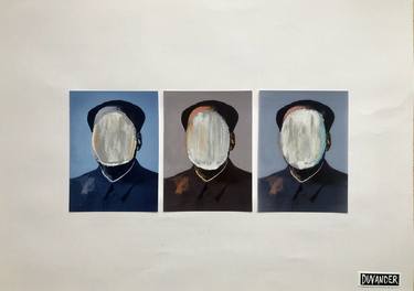 Saatchi Art Artist Martin Duvander; Collage, “Mao #III” #art