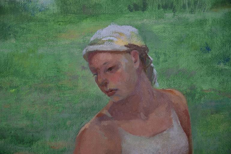 Original Figurative People Painting by Barbara Harrison