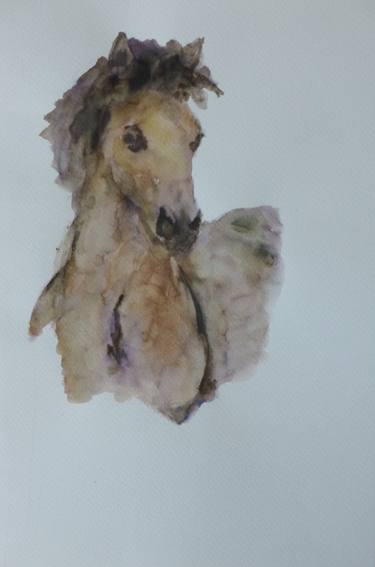 Original Figurative Horse Paintings by Ivana Vidić