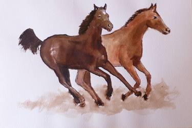 Original Horse Drawings by Ivana Vidić