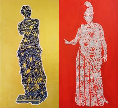 Original Women Paintings by Para Skevi