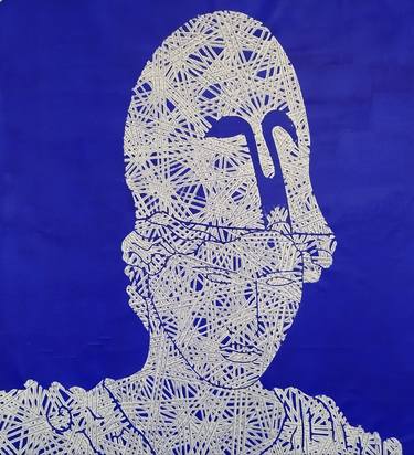 Original Abstract Classical Mythology Paintings by Para Skevi