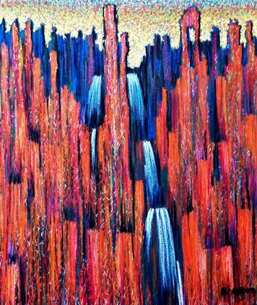 Original Expressionism Landscape Paintings by Aleksandr Breskin