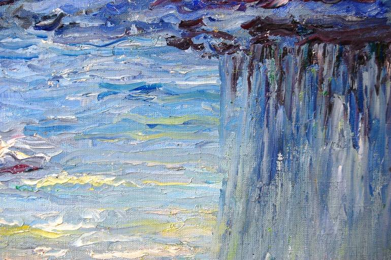 Original Expressionism Landscape Painting by Aleksandr Breskin