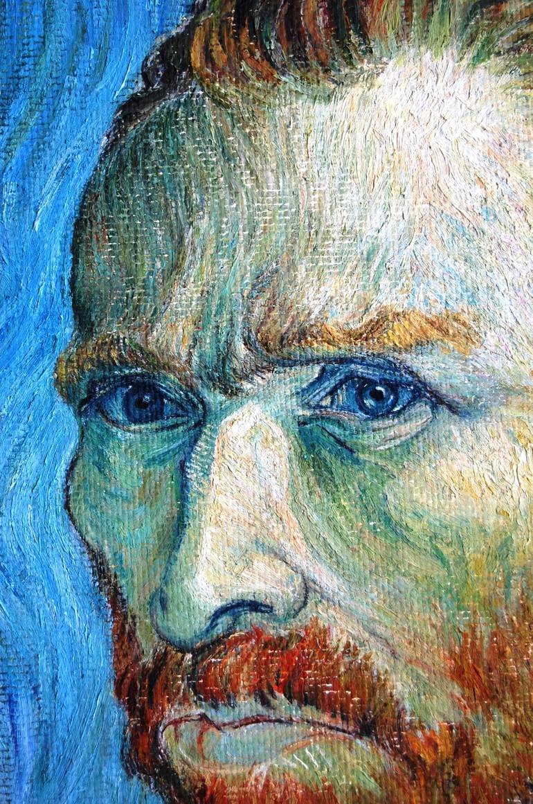 Original Impressionism Portrait Painting by Aleksandr Breskin