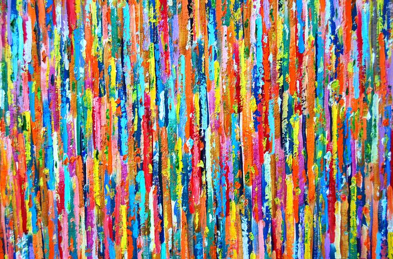 Original Abstract Painting by Aleksandr Breskin