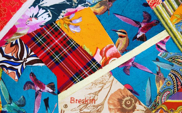 Original Art Deco Animal Collage by Aleksandr Breskin