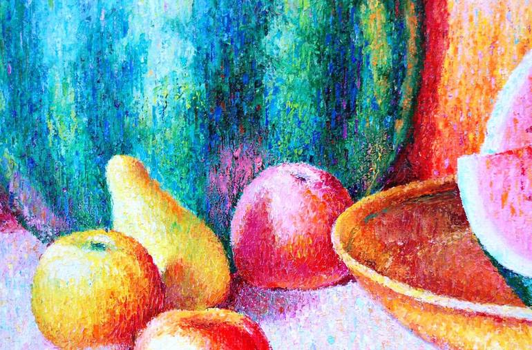 Original Impressionism Still Life Painting by Aleksandr Breskin