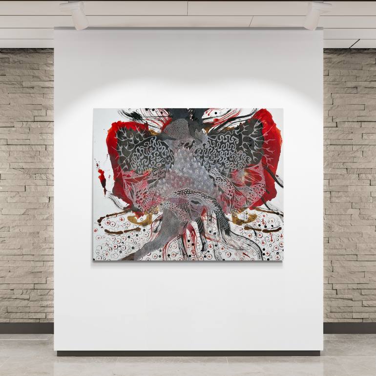 Original Abstract Painting by Sara Willett