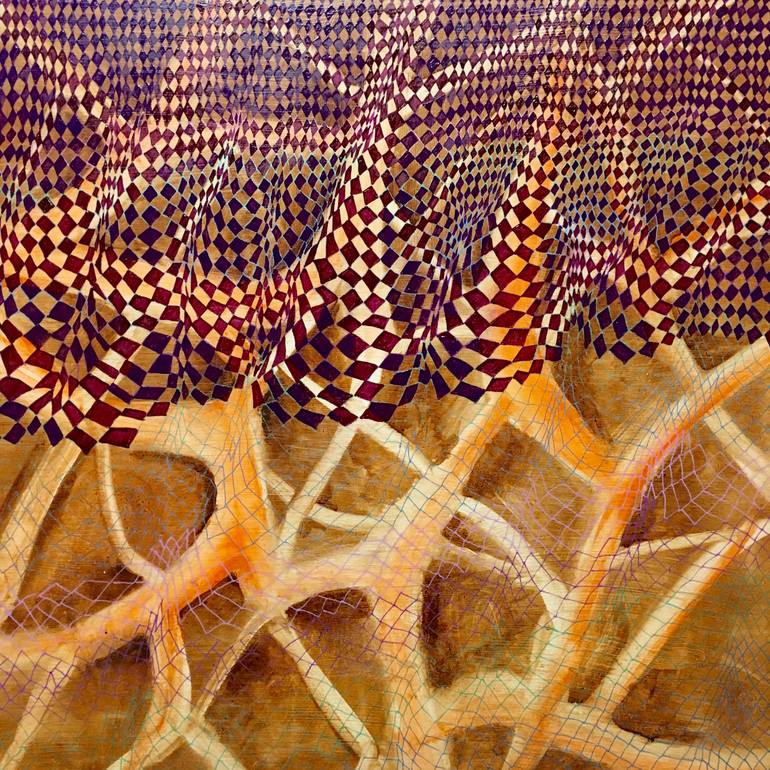 Original Abstract Painting by Sara Willett