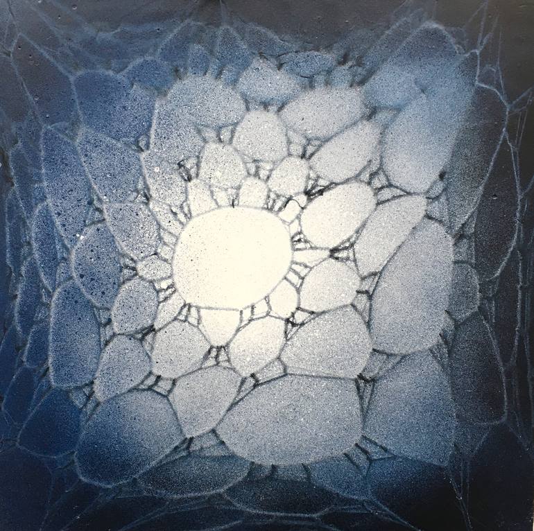 Original Fine Art Abstract Painting by Sara Willett