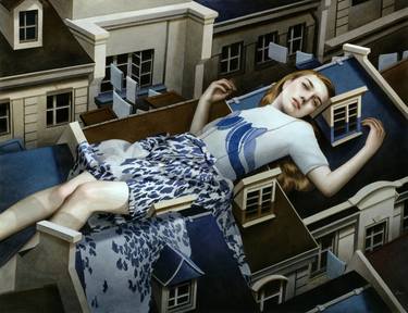 Original Fantasy Painting by Tran Nguyen