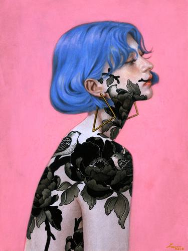 Original Fantasy Painting by Tran Nguyen