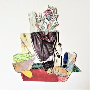 Print of Abstract Still Life Collage by Jill Price