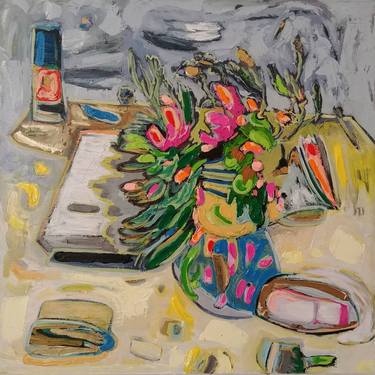 Original Abstract Still Life Paintings by Jill Price