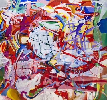 Original Conceptual Abstract Paintings by Andreas Wolf