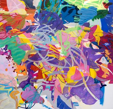 Original Modern Abstract Paintings by Andreas Wolf