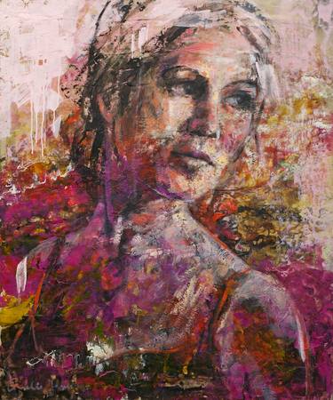 Print of Expressionism Women Paintings by Emelie Jegerings