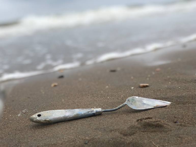 Original Impressionism Seascape Painting by Emelie Jegerings