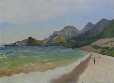 Print of Beach Paintings by Peter Popovsky